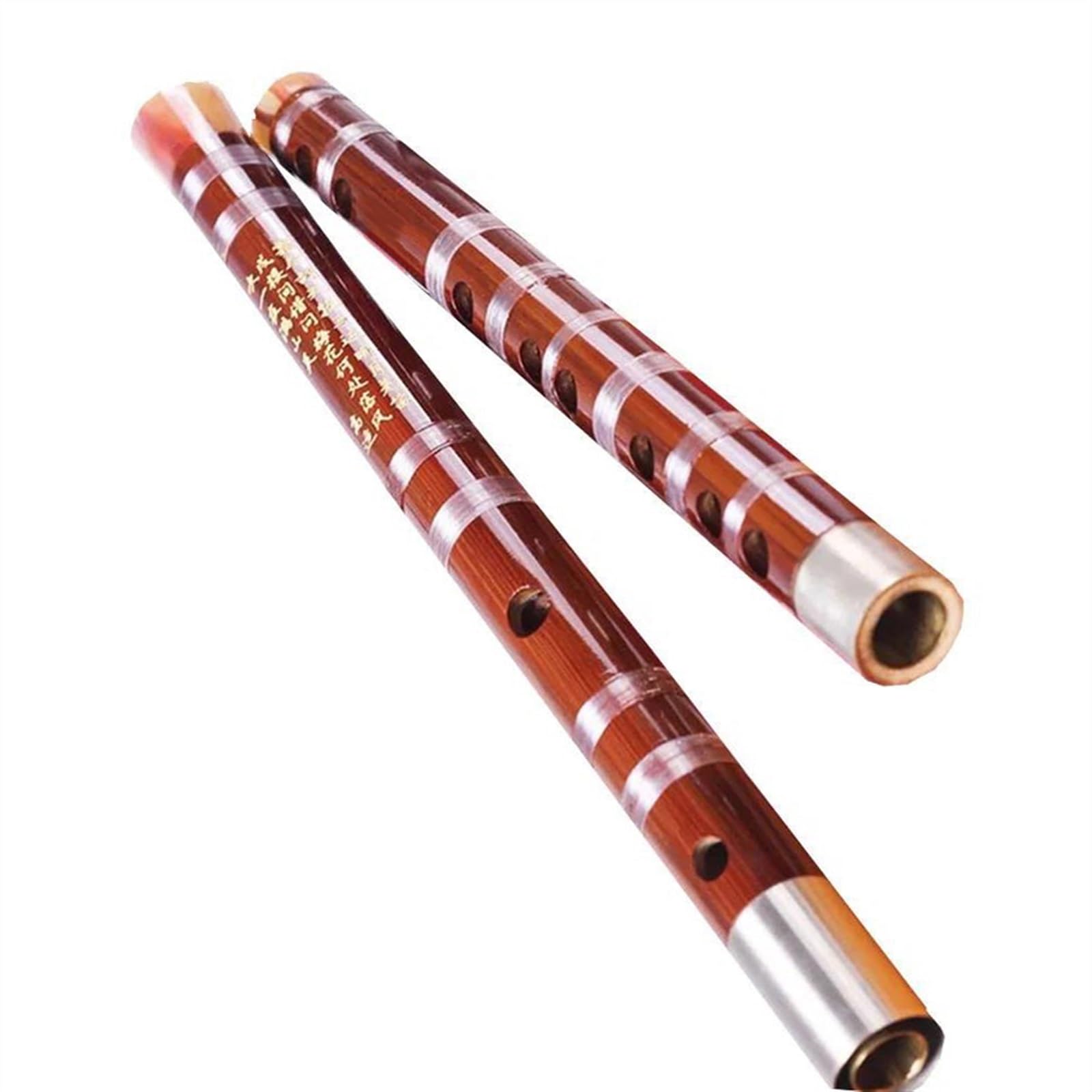 Flauto Di Bambù Flauto di bambù cinese Strumento Flauto traverso Flauto professionale Flauto a doppia sezione Giunto in rame bianco