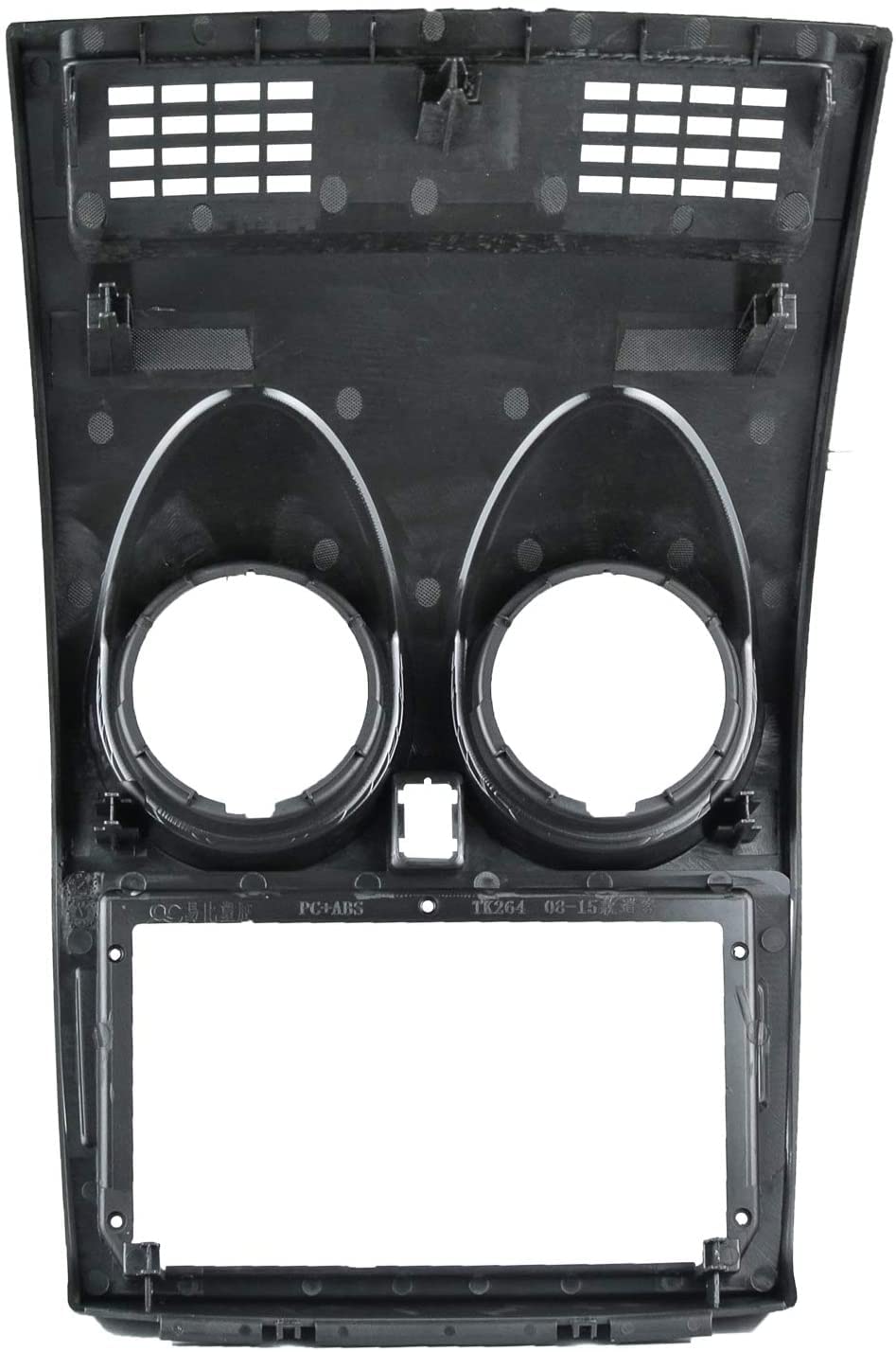 YUNTX 2-DIN Marco de plástico para Radio para Nissan Qashqai J10(2008-2014)