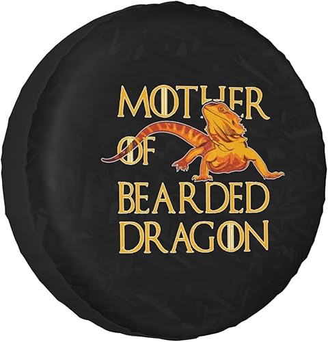 Protectores de neumático de repuesto Coverbearded_Dragon_Momwheel Protectores resistentes a la intemperie Universal Remolque Rv SUV Truck y muchos disponible en Yaxa Venezuela