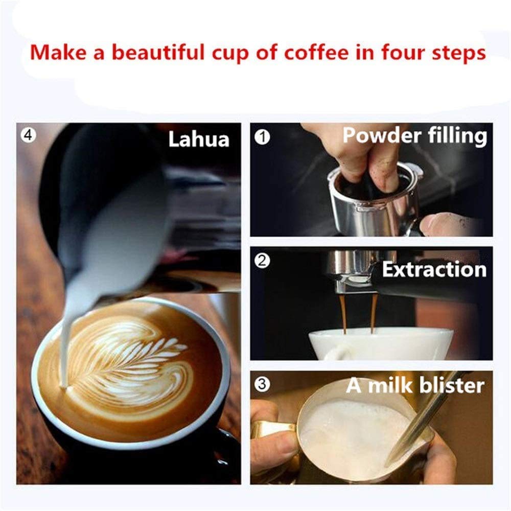 Cafetera Espresso Duradera, Semiautomática, Barista, Vaporizador De Leche, Jarra, Cafetera Interesante