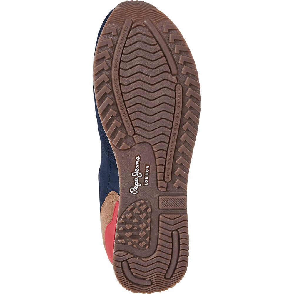 Pepe Jeans Zapatillas de Piel London Brand Gris
