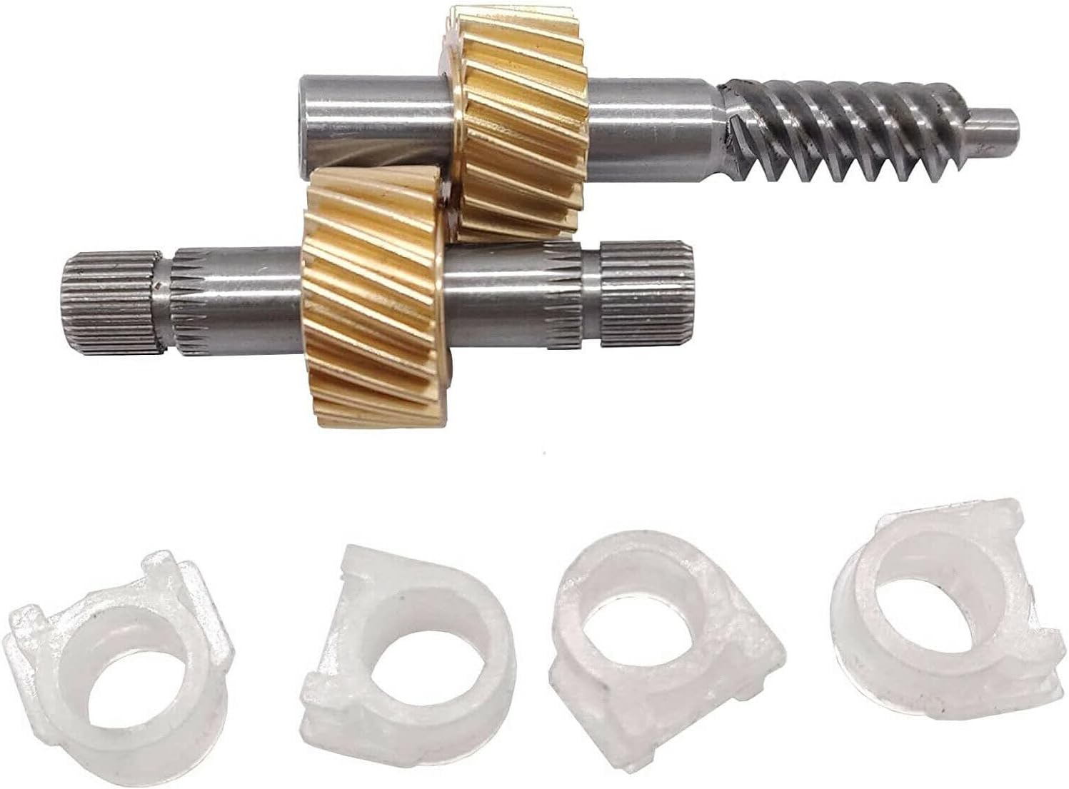 Convertible Top Lock Latch Lever & Motor Gears & Washer Guide Repair Kit RH LH Pair 67618370816 54347031361 54347031362 Replacement Compatible with BMW E36 E46 E64 2000-2006