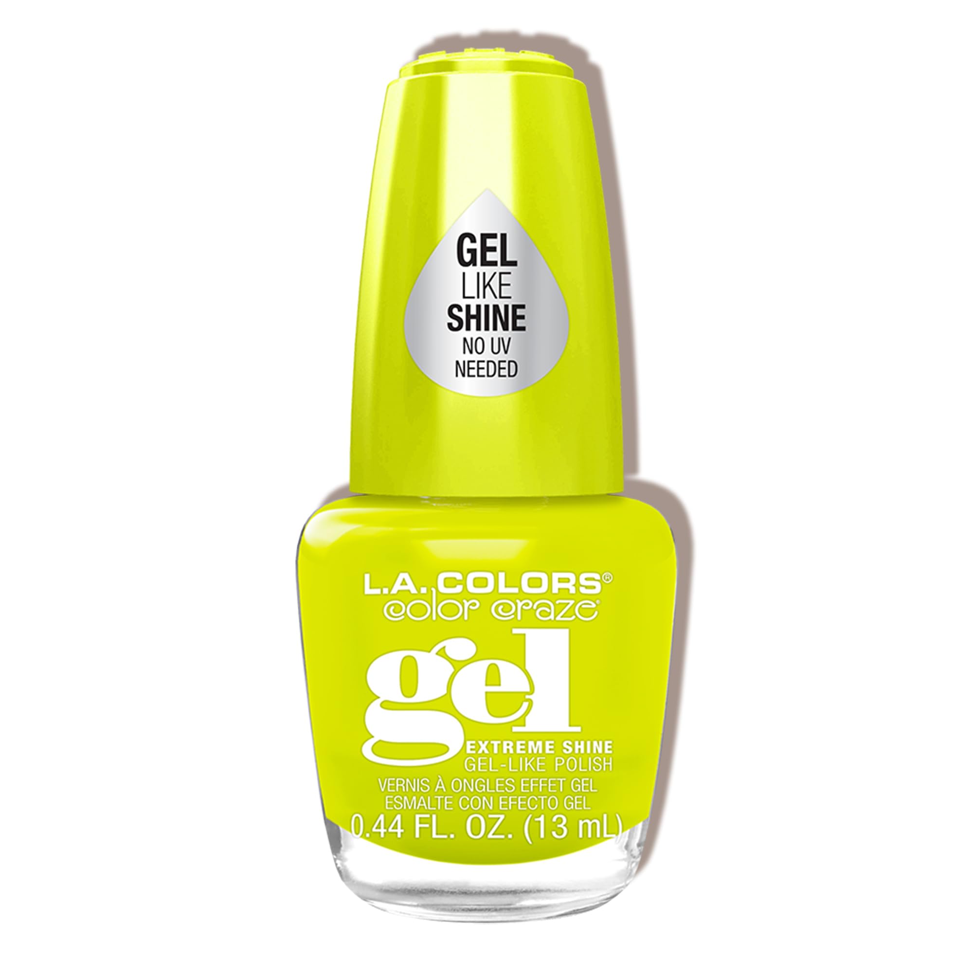 Amazon.com : L.A. COLORS Color Craze Extreme Shine Gel Polish, Day