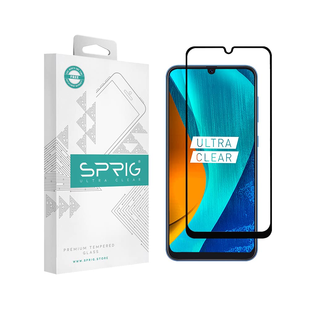 SPRIG Full Cover Tempered Glass Screen Protector for Samsung Galaxy M42 5G (B0BLZHS6KV) Amazon Price History, Amazon Price Tracker
