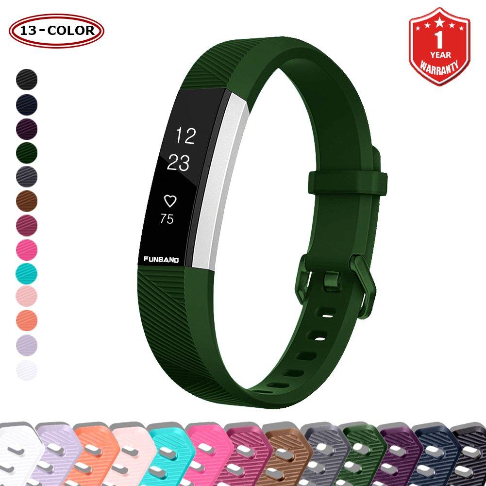 Correa para Fitbit Alta HR y Fitbit Alta, Edición Especial Soft Silicona Deportes Recambio de Pulseras Ajustable Reemplazo Accesorios para Reloj Fitbit Alta HR y Fitbit Alta — view 13