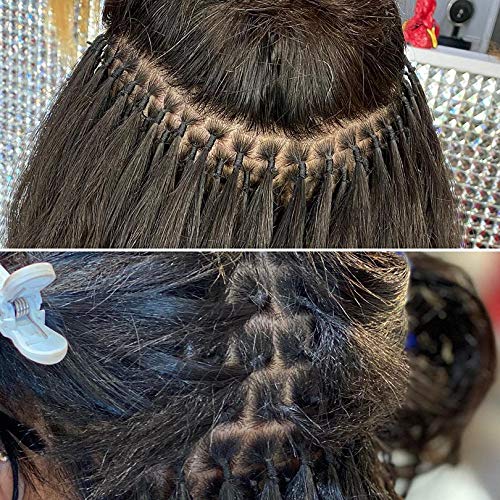 Brazilian Remy Hair U Tip Hair Extensions Water Wave Hair Extensions 1g/strands 100strands/Lot Natural Color For Women (8inch 100strands, Color #2)