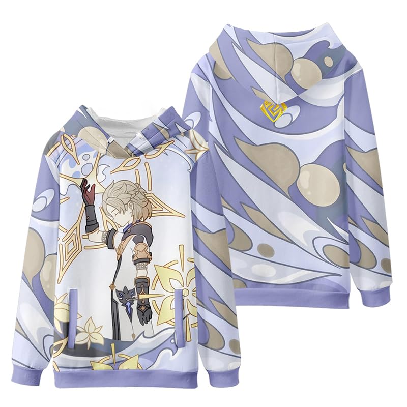 Arcane - Sweat à Capuche LOL Jinx Pour Adulte, Sweat Shirt à Capuche