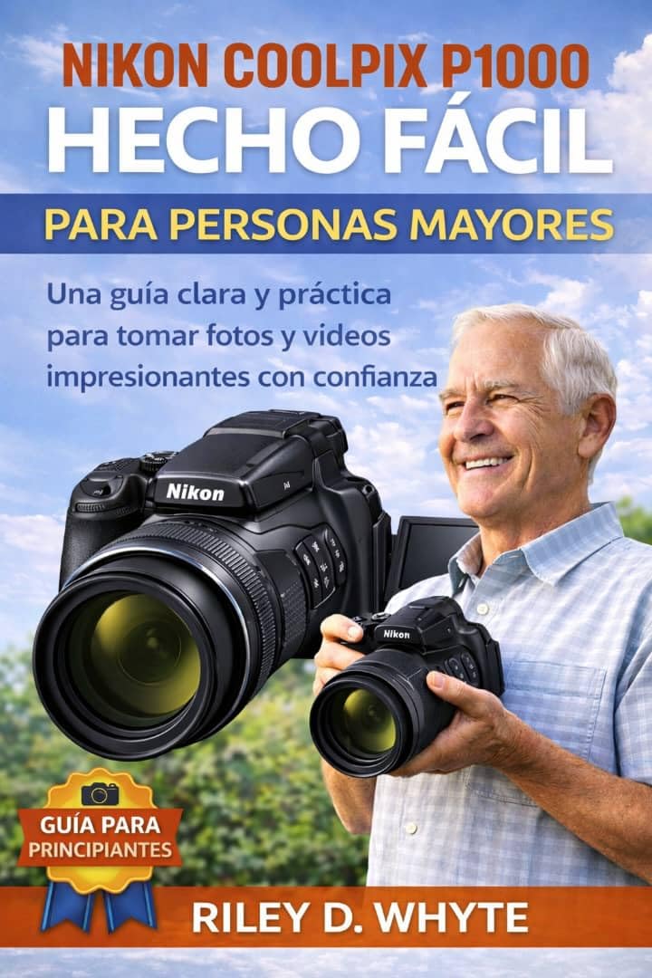 Livre Nikon Coolpix P1000 photos de voyage et nature pour seniors