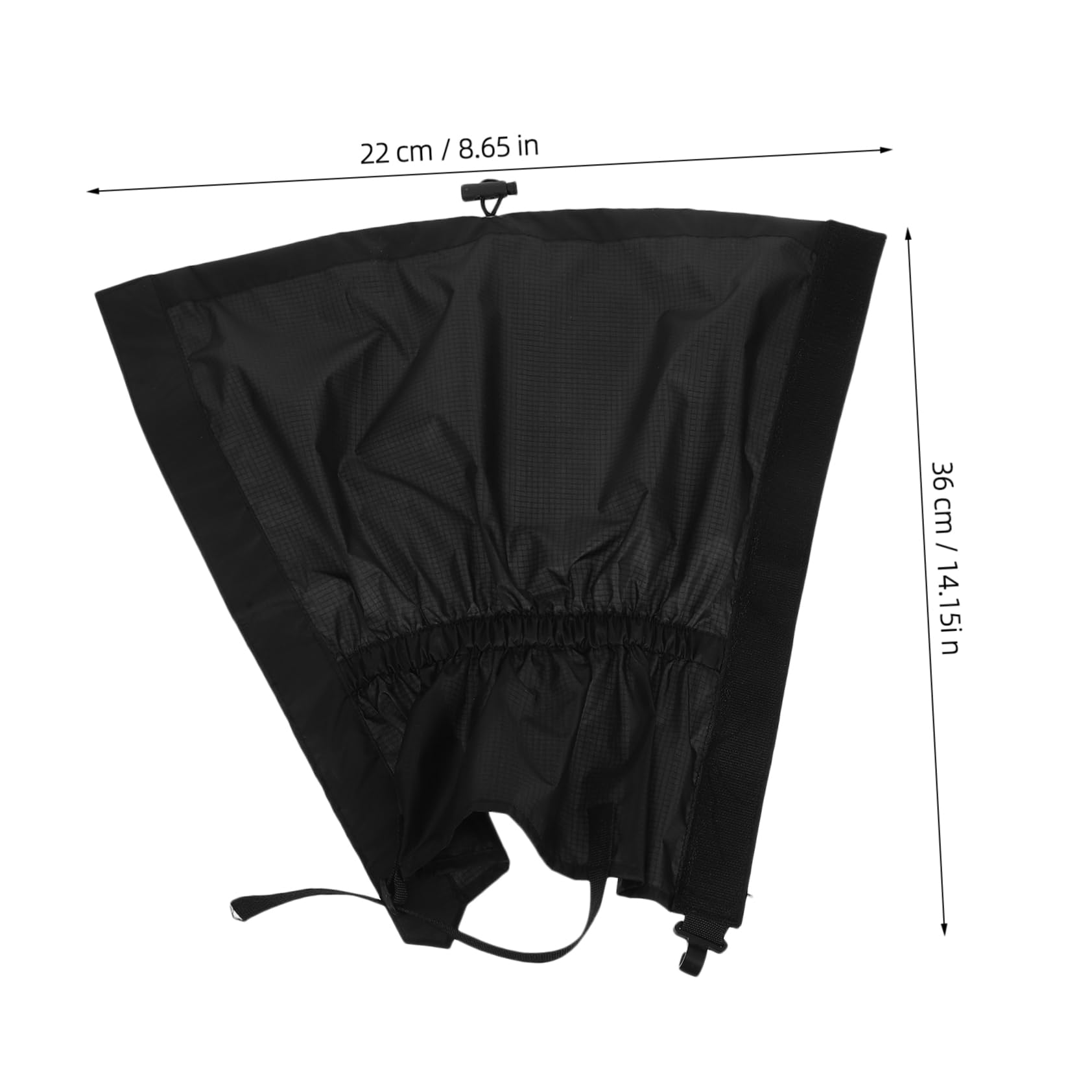 Mobestech Hunting Boot Gaiters 2 Pairs Leg Water-resistant Hiking Leg Guards Adjustable Boot Protectors