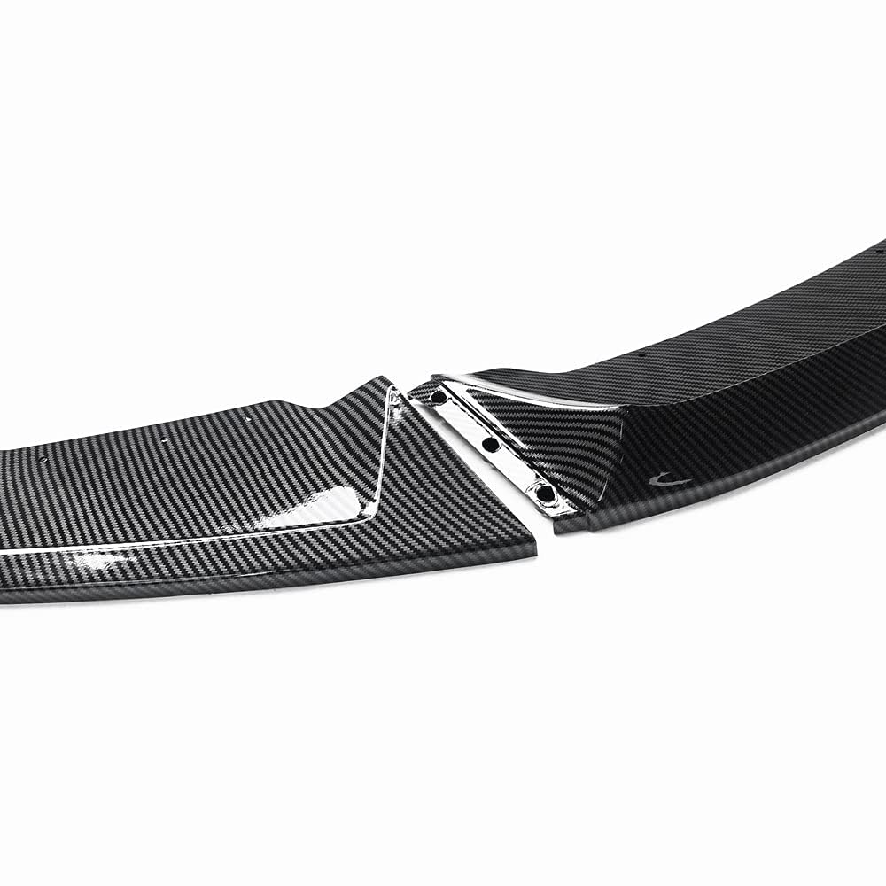 Lip Parachoques Delantero,para BMW F87 M2 Competition 2019-2021,Coche Parachoques Delantero Labio Divisor Difusor Trim Kit lip Spoiler Delantero Frontal,Carbon Fiber Exterior