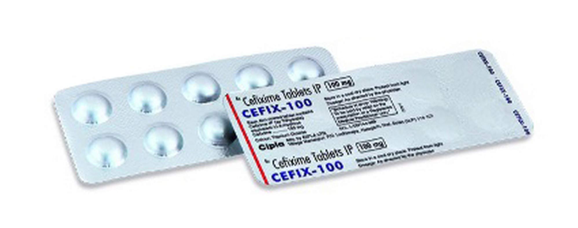 Cefix-100 - Strip of 10 Tablets