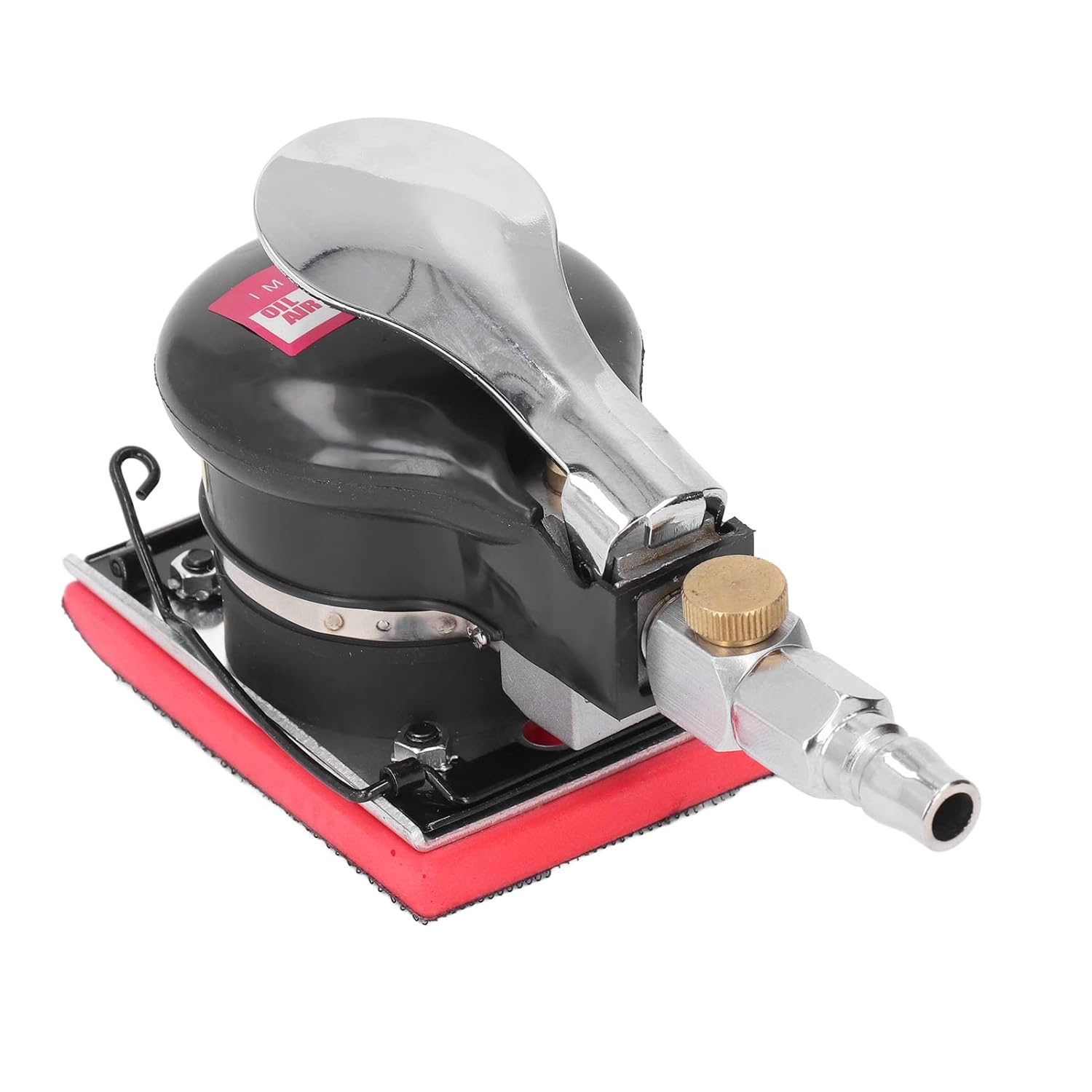 Pneumatic Sanding Machine, Square Air Sander High Efficiency 1/4in