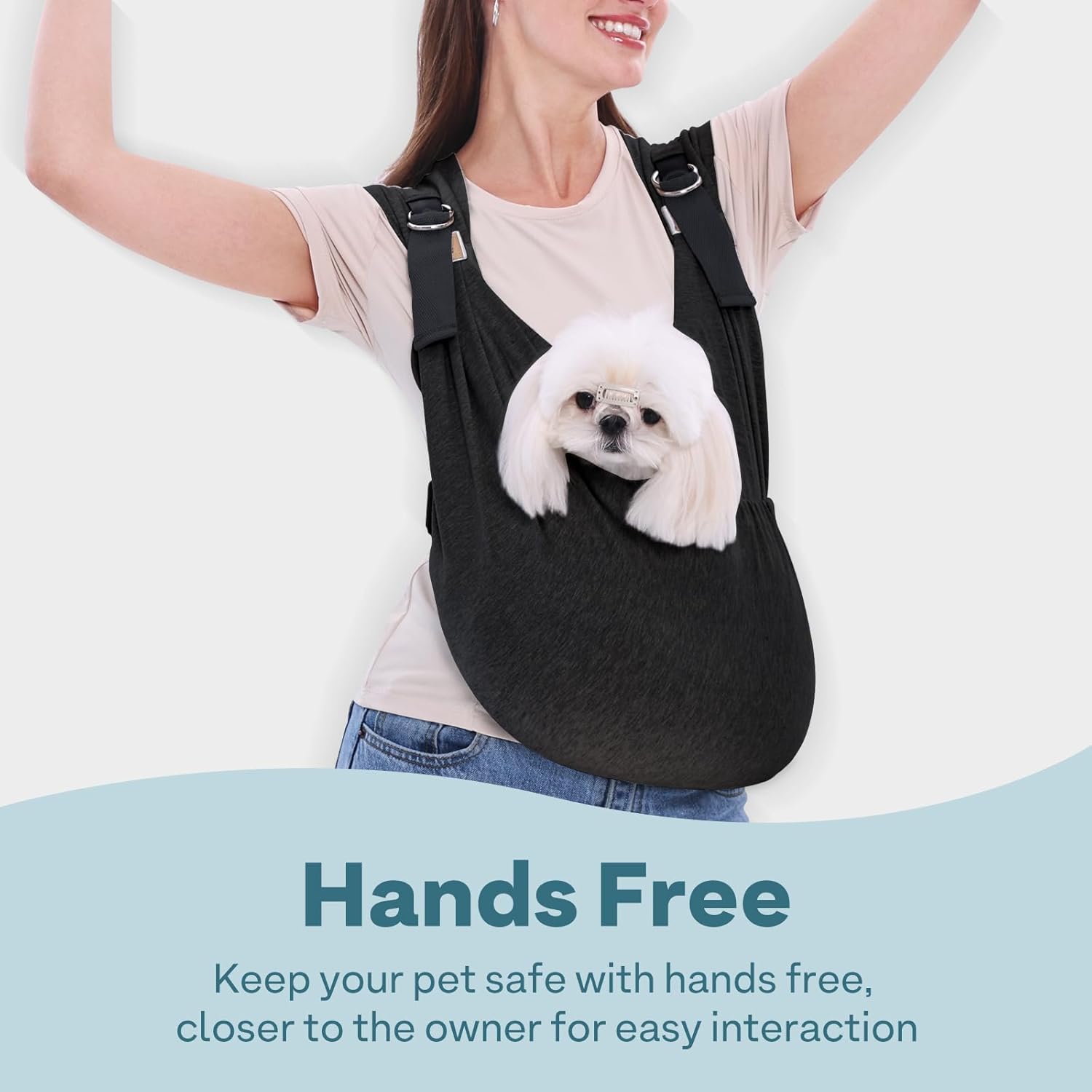 Comfort On-the-Go: Review of the Supet Dog Carrier Sling for Small Dogs