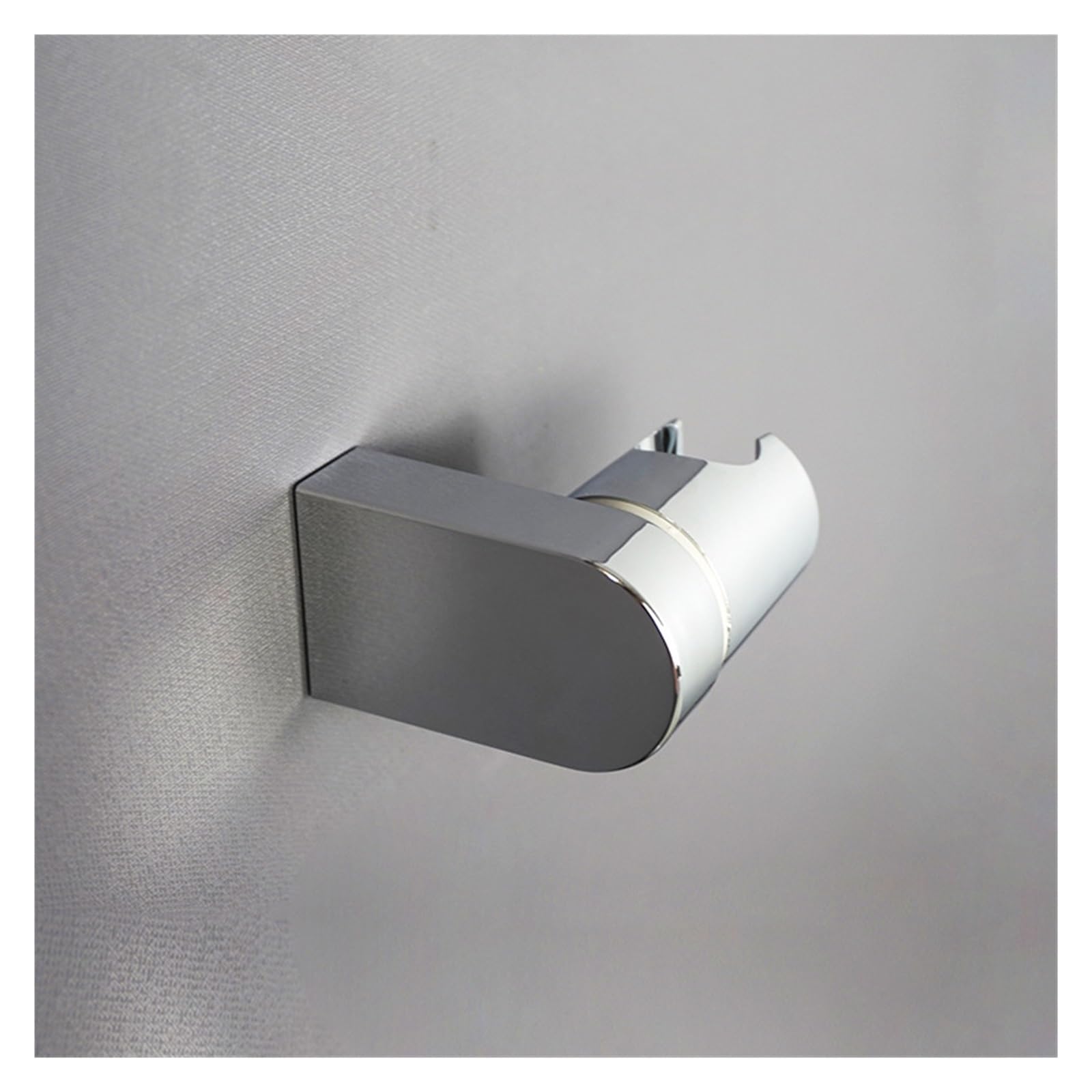 Duschkopfhalterung Kunststoff-Duschkopfhalter, Halterung, Ständer, drehbar, for Badezimmer, Standardgröße, Badezimmer-Zubehör(Brushed)