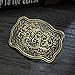 QQA Native American men's novelty belt buckle Birthday party holiday gifts cowboy buckles (belt buckle, 5)