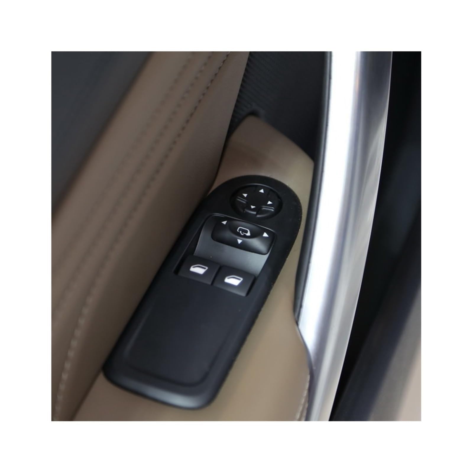 Interrupteur Lève-Vitre Électrique Commande vitre électrique 96659921ZD 6490FW 6490FX pour Peugeot RCZ 2010-2015 Bouton Rétroviseur