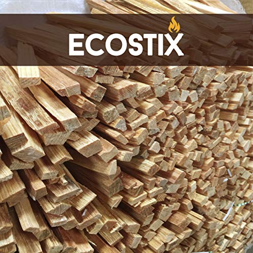 EasyGoProducts Approx. 120 Eco-Stix Fatwood Starter Kindling Firewood Sticks Wood Stoves Camping Firestarter Fire Pit BBQ, 10 Lbs