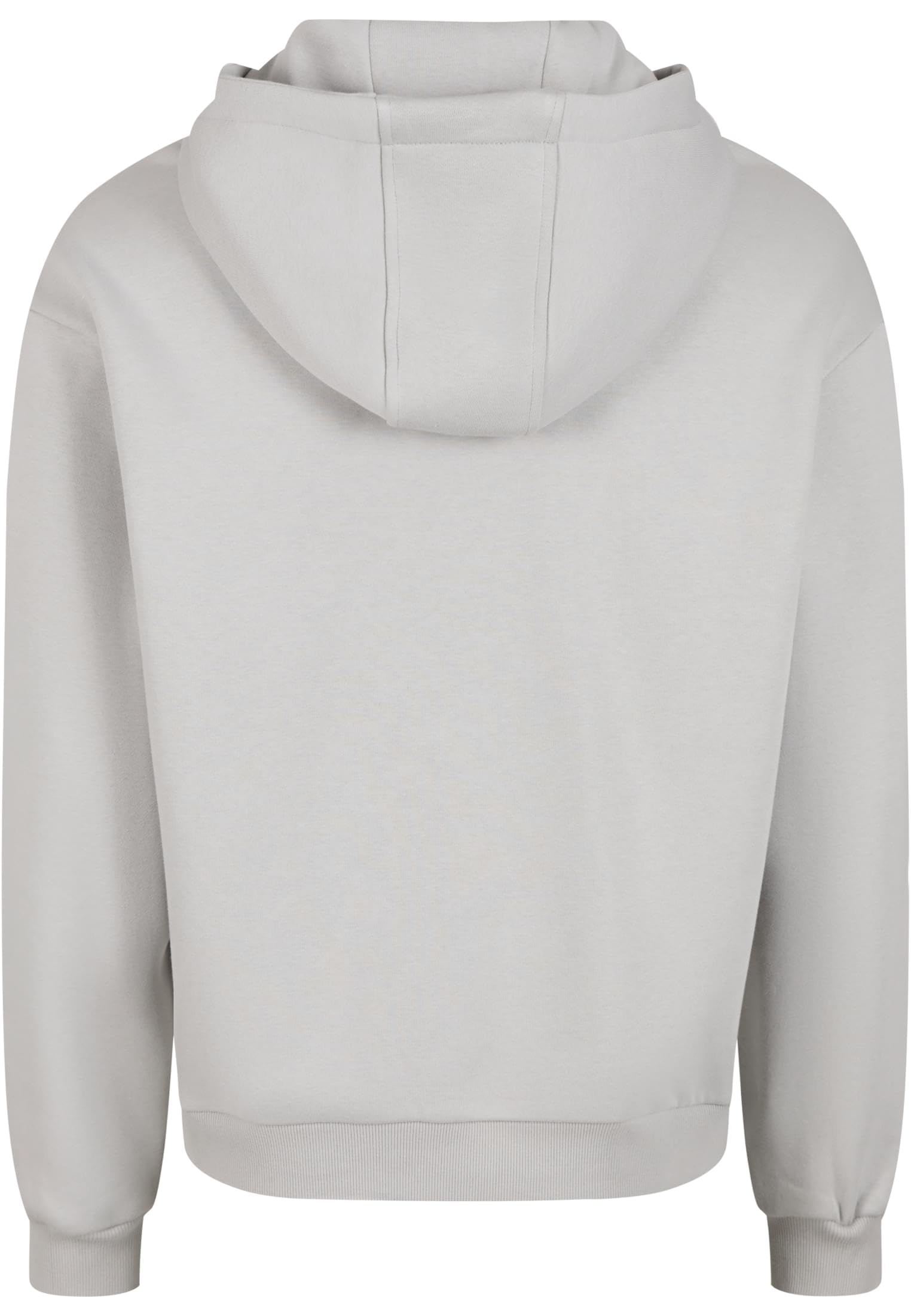 Urban Classics Męska bluza z kapturem Fluffy Hoody, luźna bluza z kapturem dla mężczyzn, oversize fit, rozmiary S-5XL, Lightassphalt, L