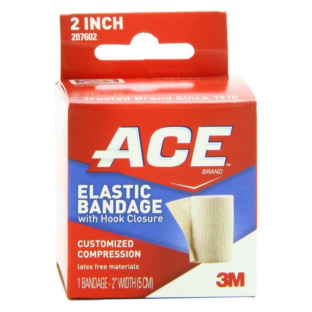 ACEElastic Bandage with Velcro, 2 Wide 207602
