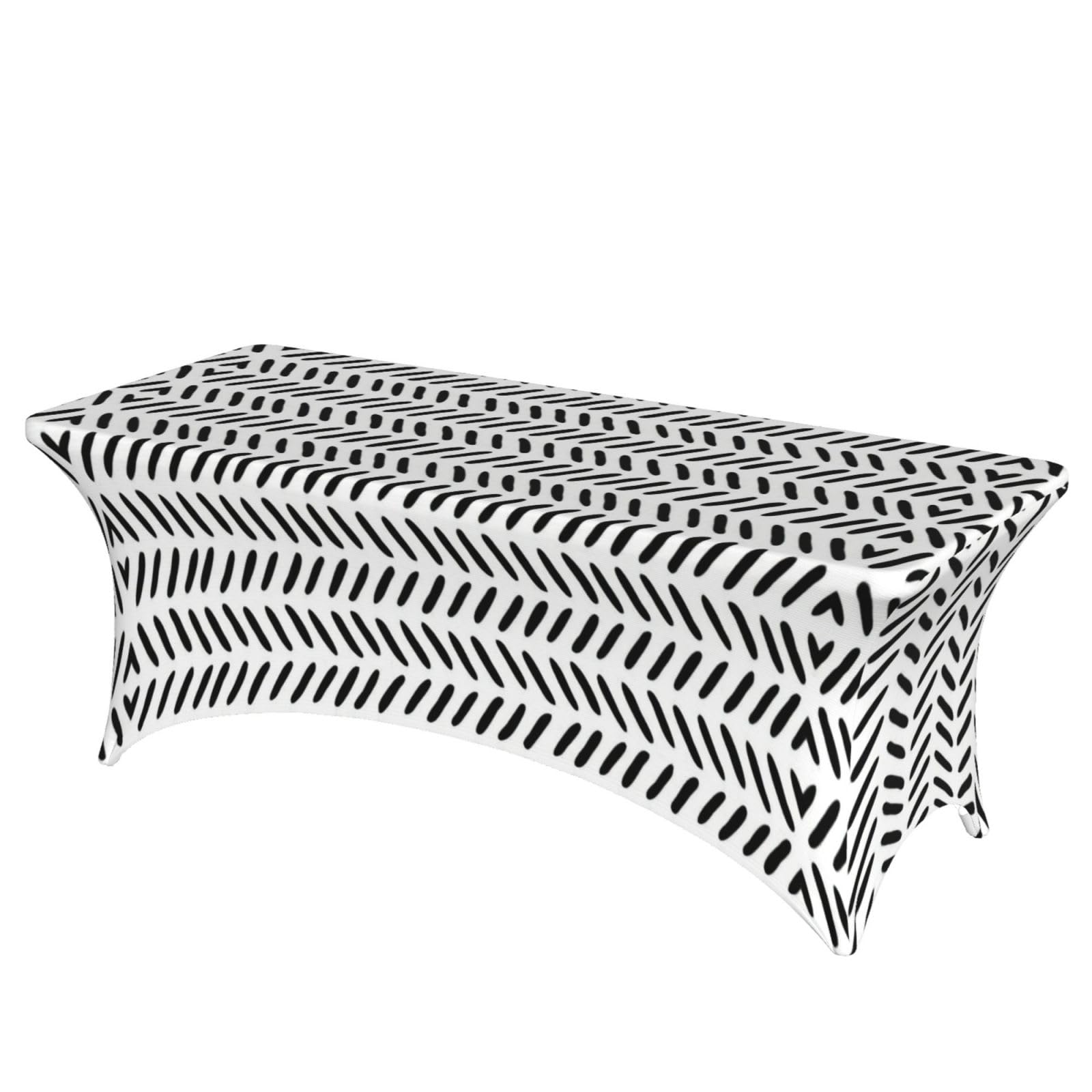 Nappe extensible élasthanne 1m80 lavable sans repassage pour buffet