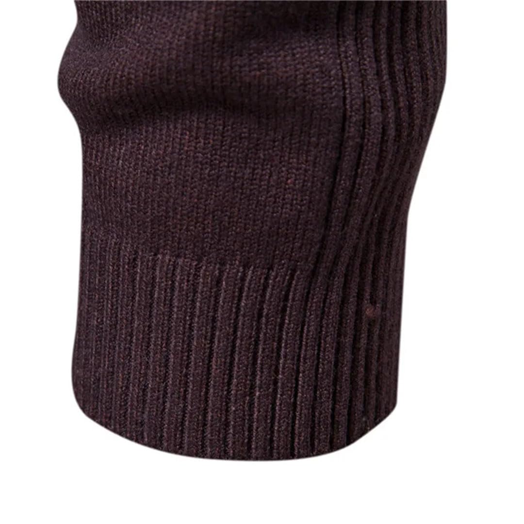 Maglione da uomo autunno/inverno ispessito maglione girocollo maglione sottile maglieria top