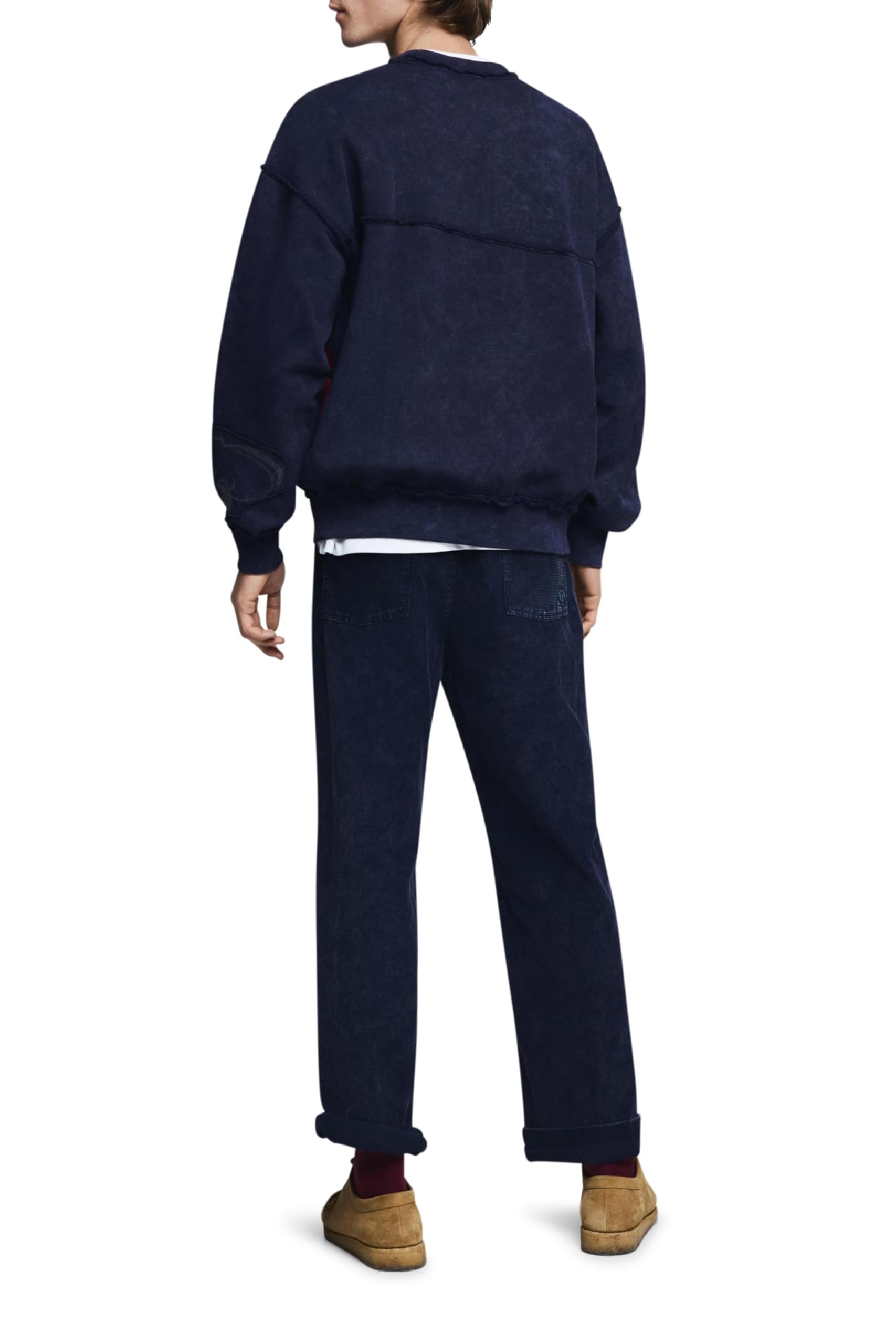 Desigual Sweat_Masterpiece Cutted Sweatshirt Uomo
