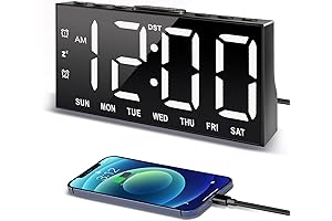 Digital Alarm Clock: Nightstand Essential for Enhanced Sleep