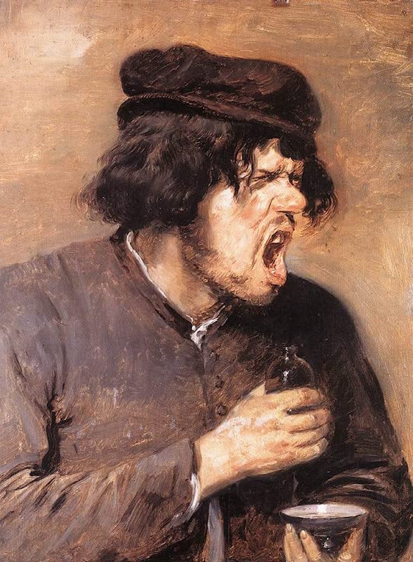 Tableau Vintage Le Bitter Draft : La Toile Idéale pour Décorer un Couloir Chic