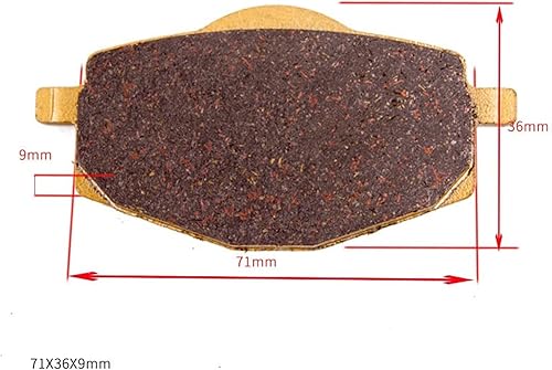 Miniatura 3 de Juego de pastillas de freno para TZR 50 para YSR 50 para DT 125 para TDR 125 para XT 225 para YTZ 250 para T & T para XT 600 para XTZ 660 para YZ