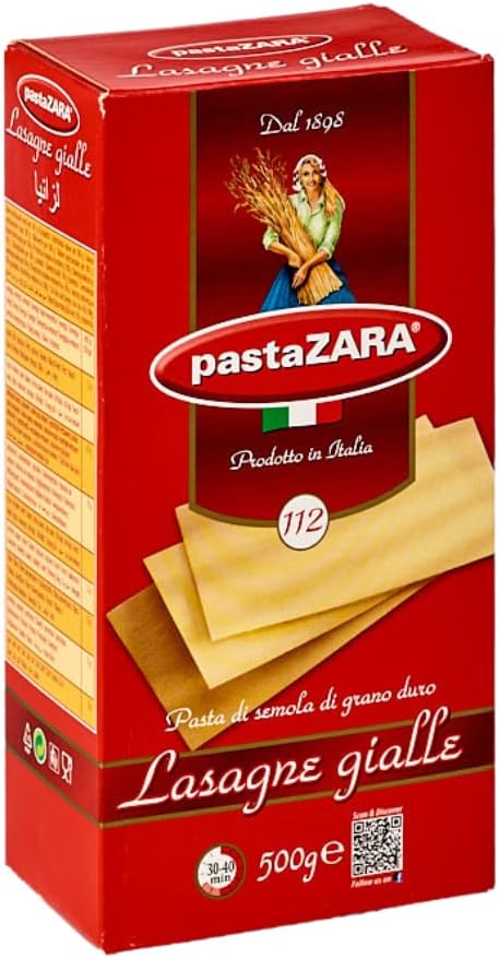 Pasta Zara Lasagna, 500 gm