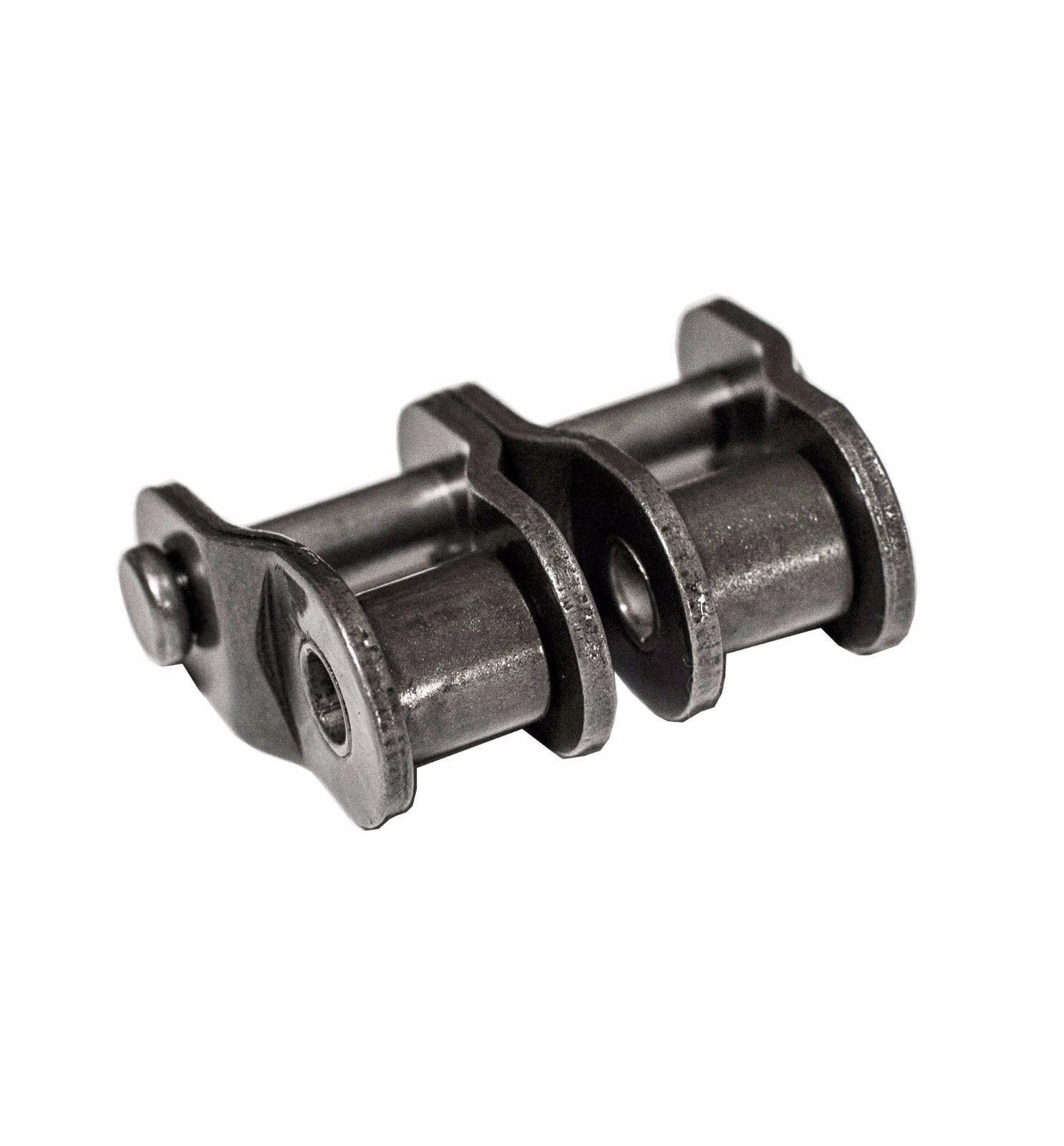 10-Pack Heavy Duty 50H Roller Chain Connecting Links - Carbon Steel, Industrial Grade