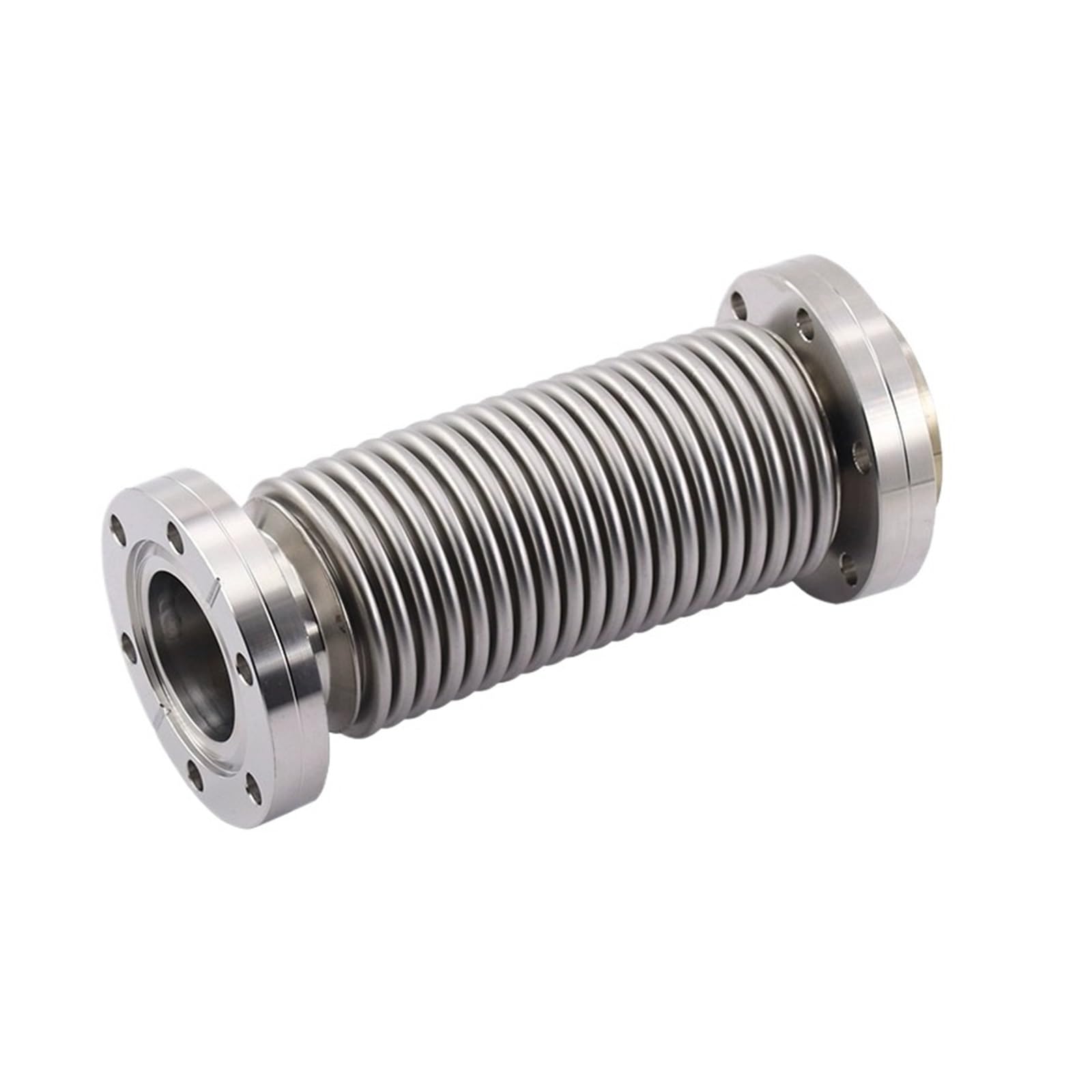 Manguera flexible de alto vacío CF50 con brida de 500 mm, fuelle corrugado de acero inoxidable for vacío