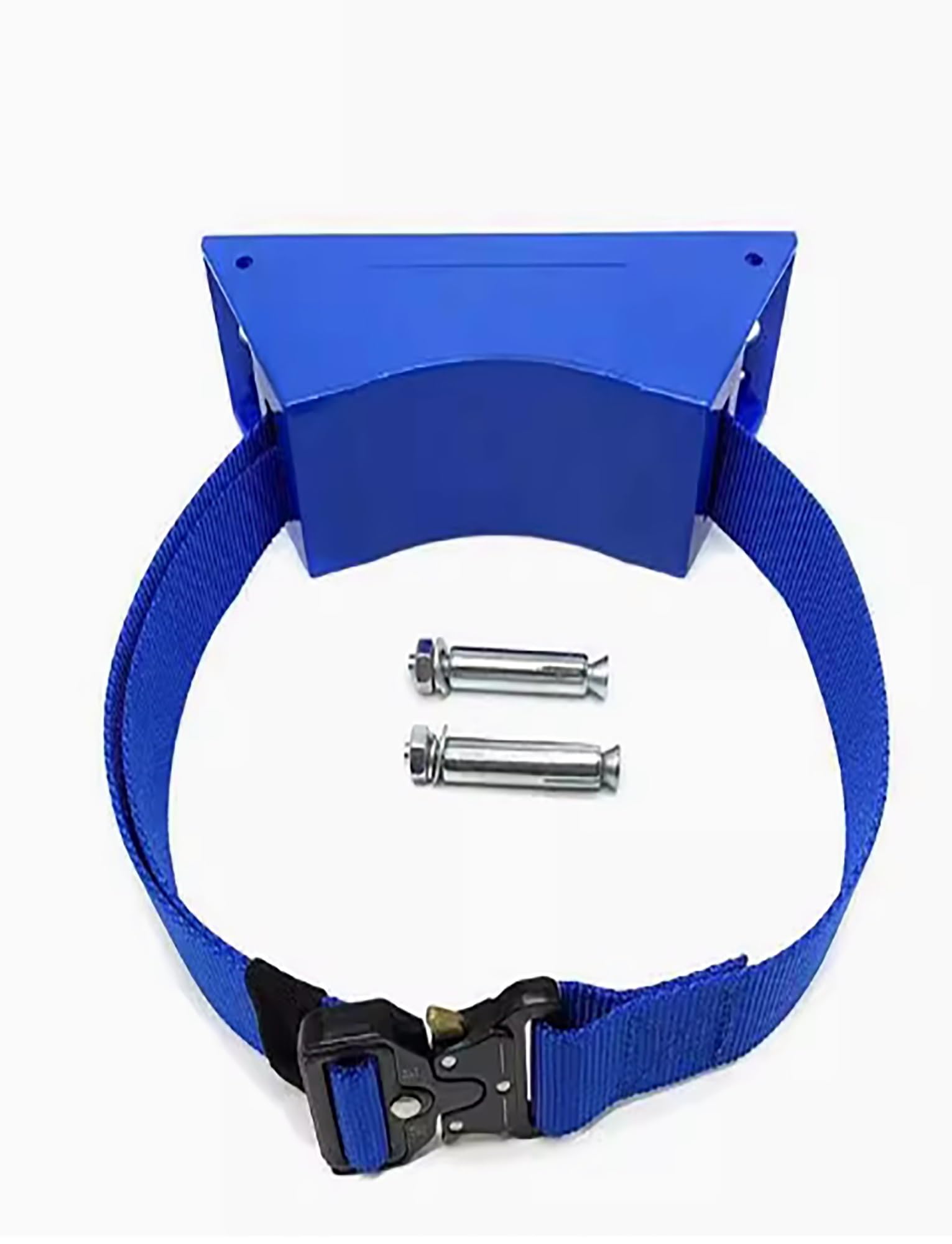 GHHVFEC Oxygen cylinder rack,Plastic Oxygen Cylinder Rack - Wall-Mounted Oxygen Tank Shelf with Expansion Screws, Portable Organizer Stand for Clinics, Home & Medical Use (Blue)