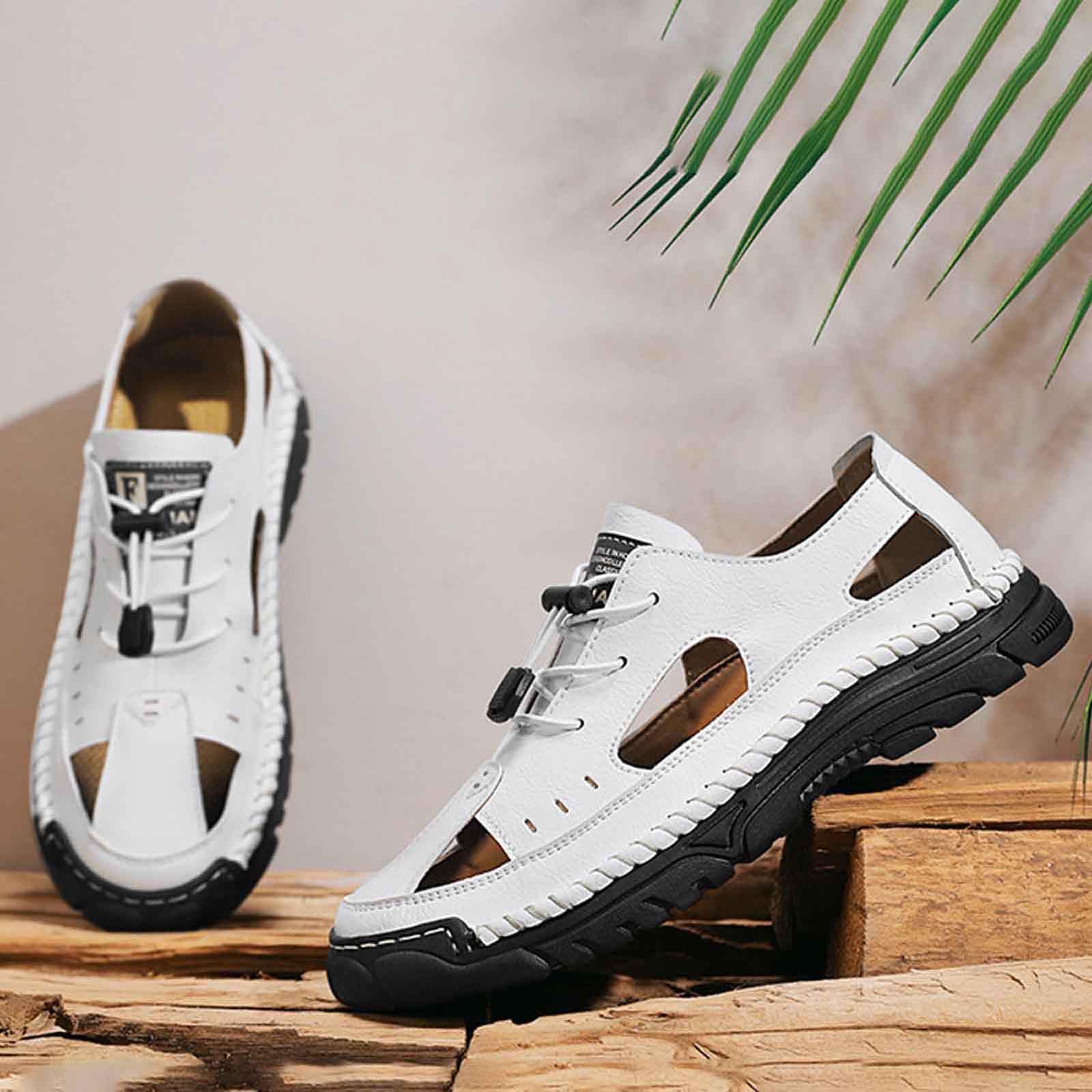 Genérico Sandalias Hombre Verano Playa,Sandalias CóModas Y Transpirables Para Hombre Ideales Para Uso Informal Para Caminar En La Playa Con Suela Plana Y Ligeras Para Verano Primavera Y OtoñO