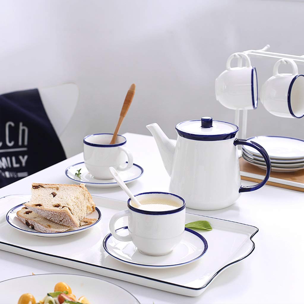 Zestaw filiżanek Styl Ceramiczna filiżanka do kawy Dom Salon Popołudniowa filiżanka kawy Zestaw filiżanek i spodków do kawy