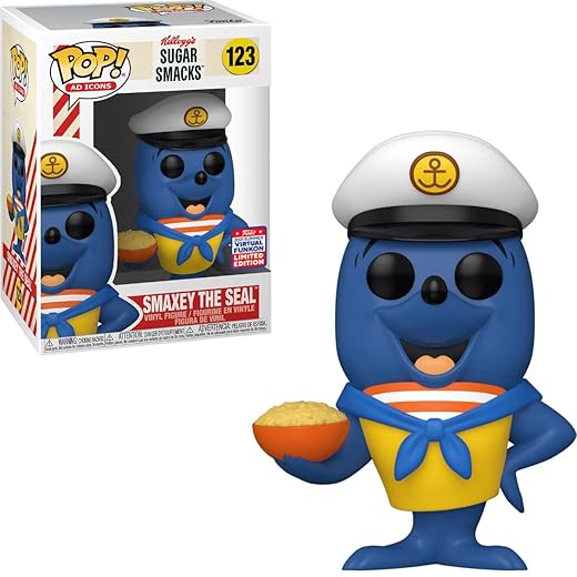Sale Funko Pop Ad Icons Kellogg'S Smaxey The Seal Funkon 2021 Exclusive