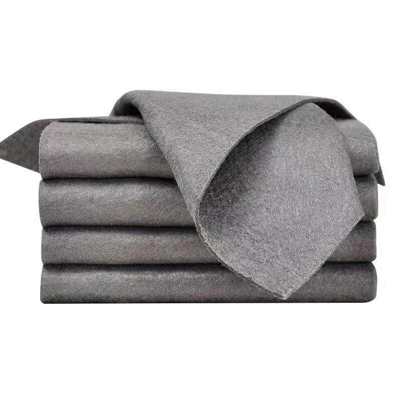 Thickened Magic Cleaning Cloth,5 Pcs Lint Free Cloth,Reusable Microfiber Cleaning Rag for Windows,Mirror,Glass,Car