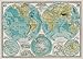 Cavallini Decorative Paper - Hemispheres Vintage Map 20"x28" Sheet