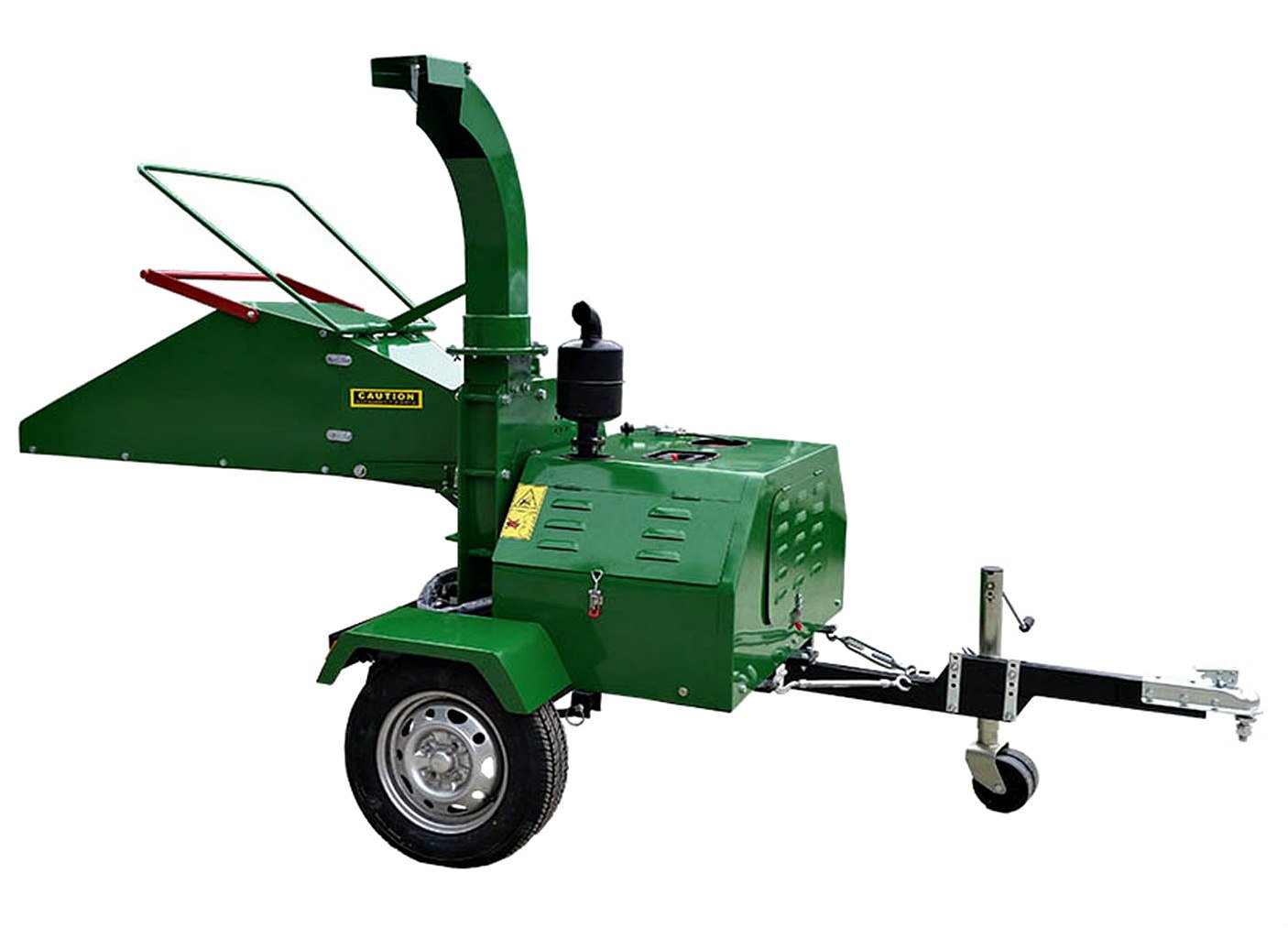 Diesel 22 HP Wood Chipper Cutter Leaf Mulcher Shredder 6 Inch Capacity