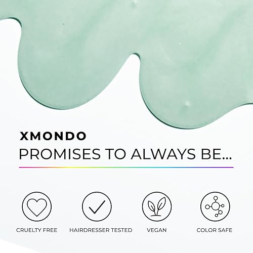 Miniatura 5 de XMONDO Hair Hydraglow acondicionador hidratante  Fórmula vegana con aceites de jojoba, argán y moringa para bloquear la humedad, controlar el