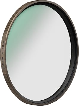 POLARPRO - 135 Series Gold Mist Diffusion Filter w/Peter McKinnon Warm Cinematic Glow & Highlight Softening for DSLR, Mirrorless & Cinema Cameras Vintage Film Look, Threaded Lens Filter - 82mm