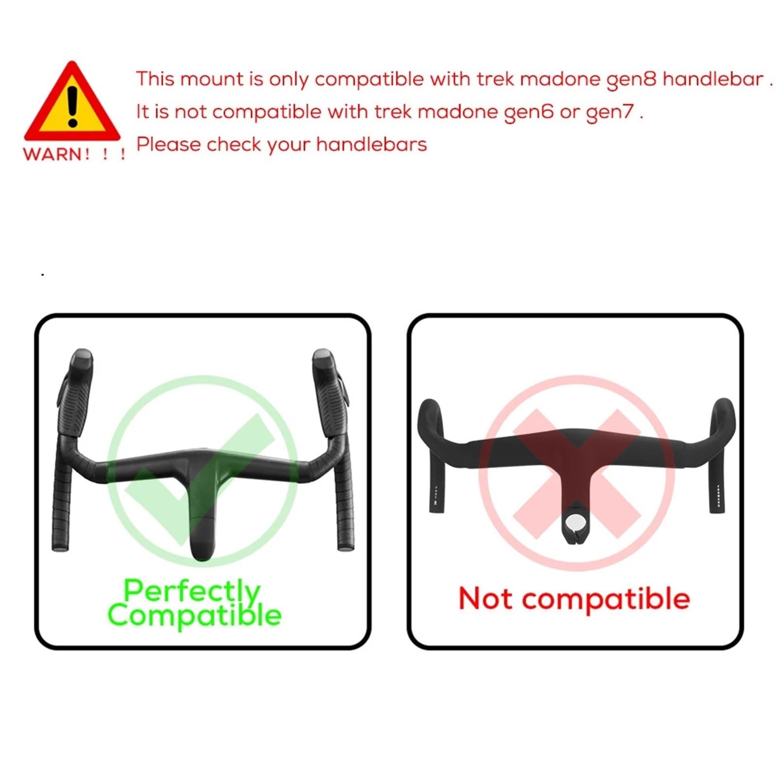 Uchwyty kierownicy telefon komórkowy Zintegrowany uchwyt na komputer na kierownicę, kompatybilny z Gopro/GPS/Garmin/Bryton/Wahoo, stop aluminium