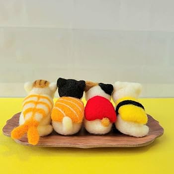 にこ様　参考写真　羊毛フェルト 寿司セット にこ様 参考写真 羊毛フェルト 寿司セット