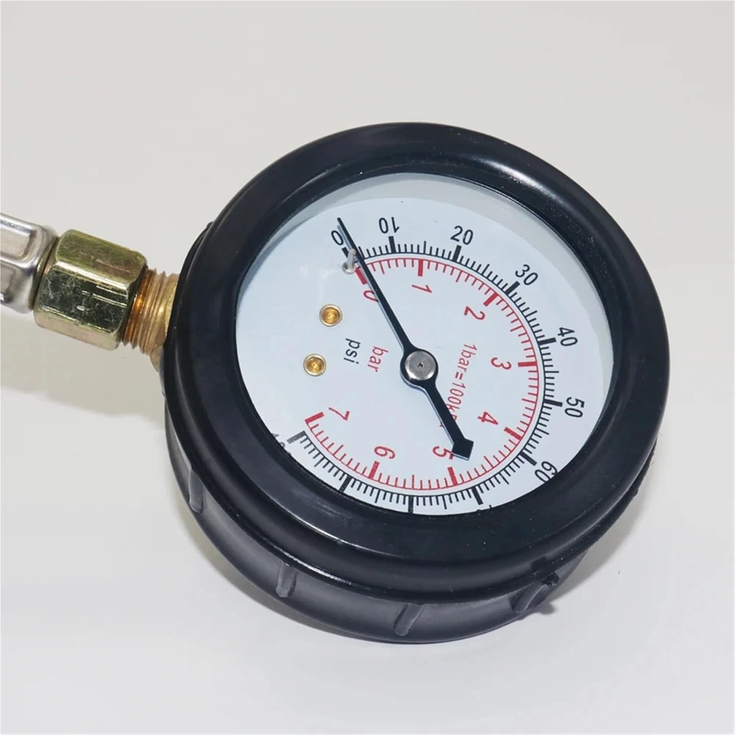 1 Pcs One Box of Car Fuel Pressure Gauge Car Gasoline Injection Tester Meter with Connector Fast Connetion