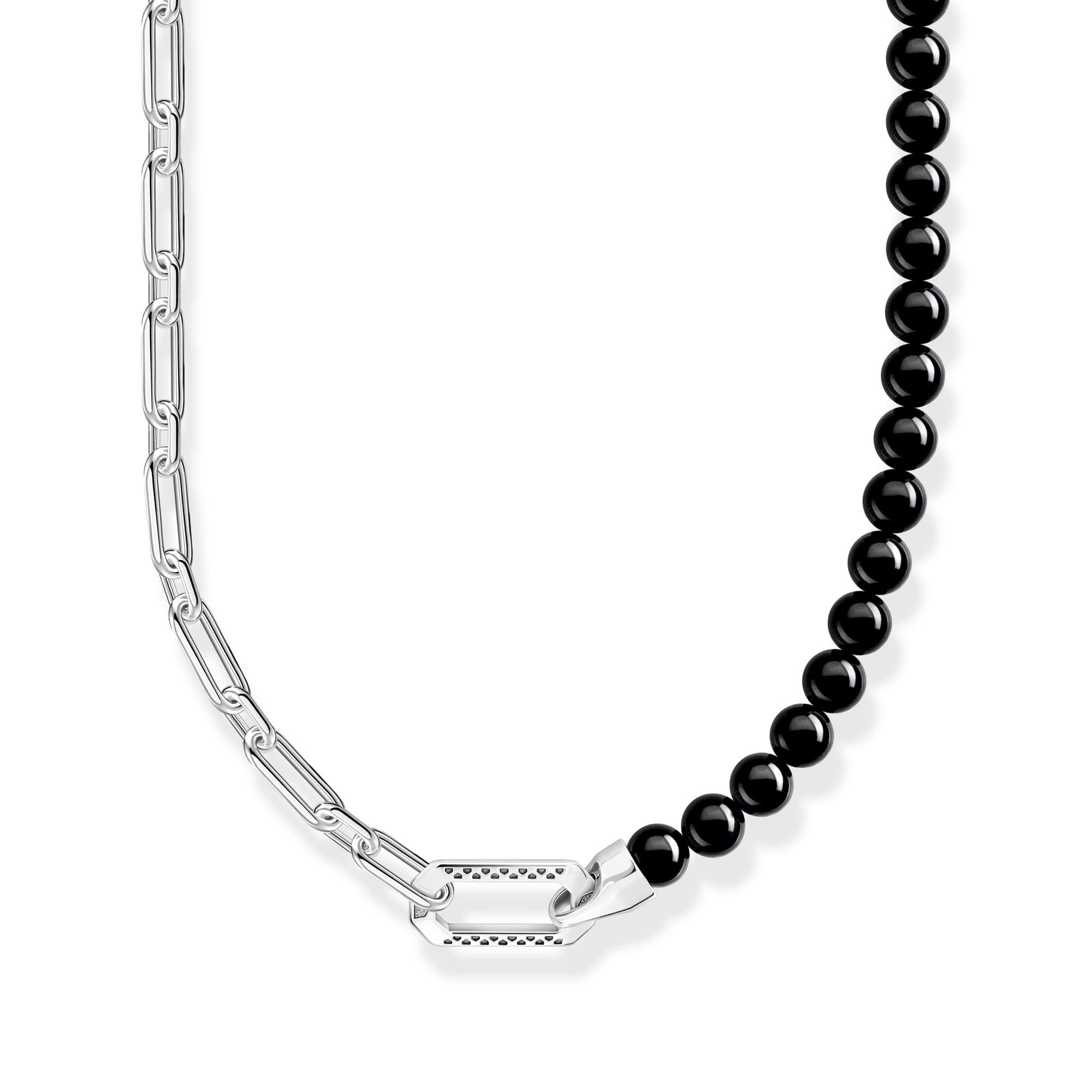 Chaîne onyx bead Thomas Sabo le collier idéal pour sublimer vos looks rock