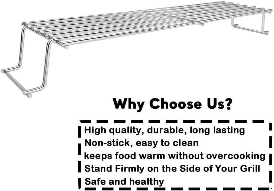Uniflasy 7637 17.5 Inch Grill Cooking Grates Griddle and Grill Warming Rack for Weber Spirit 200 Series Spirit E210 Spirit E220 Spirit S210 Spirit S220 with Front Control Weber Spirit 200 Grill Grates