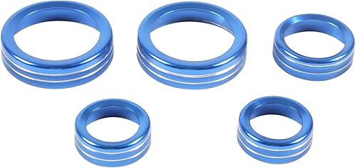 Miniatura 8 de Aunginsy Cubierta circular para botón de volumen de aire acondicionado de consola central, compatible con Ford Maverick 2022-2024, botón de