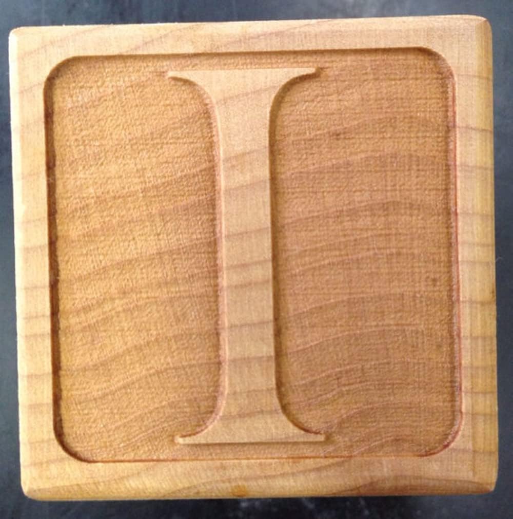 Personalized Wood Keepsake Baby Block
