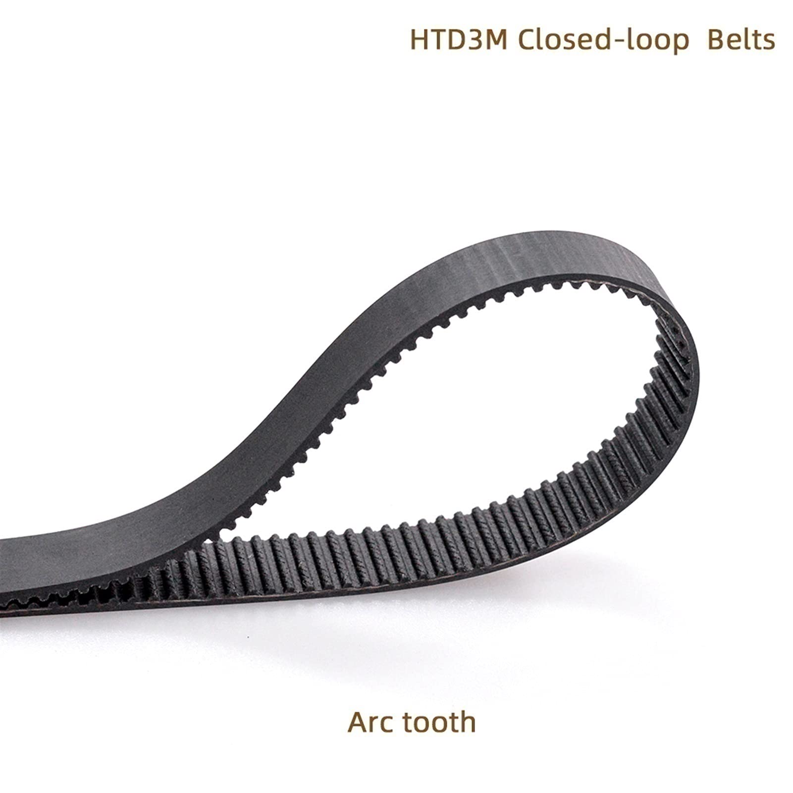 3M-354 Timing Belt, Length 354mm, HTD 354-3M Synchronous Belt, Width - View #9