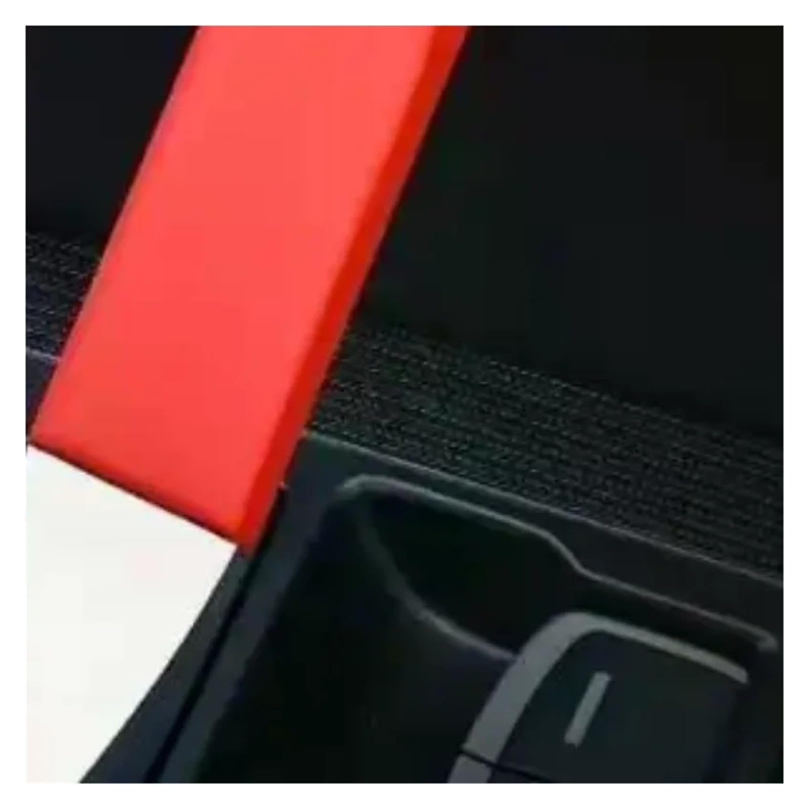 Stainless Steel Car Trim Removal Pry Tool Door Panel Fastener Driver (czerwony)